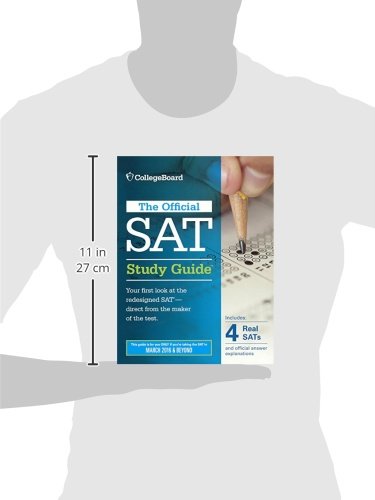 The Official SAT Study Guide: 2016 Edition (Turtleback School & Library Binding Edition) — back cover
