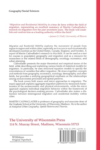 Migration and Residential Mobility: Macro and Micro Approaches