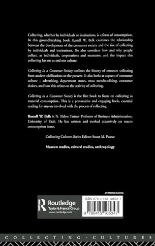 Collecting in a Consumer Society (Collecting Cultures)