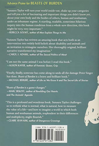 Beasts of Burden: Animal and Disability Liberation — back cover