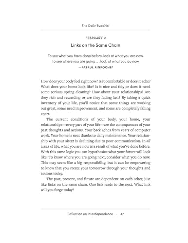 The Daily Buddhist: 366 Days of Wisdom for Happiness, Inner Freedom, and Mindful Living - Meditations and Reflections for Transformation, Resilience, and Joy