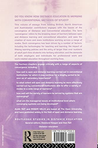 The Convergence of Distance and Conventional Education (Routledge Studies in Distance Education)