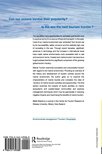 Marine Tourism (Routledge Advances in Tourism)