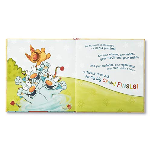 Tickle Monster Laughter Kit - Includes the Tickle Monster book and fluffy mitts for reading aloud and tickling!