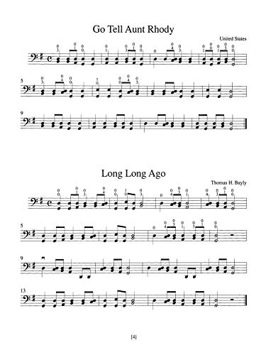 Double Stops for Cello