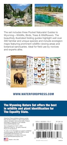 Wyoming Nature Set: Field Guides to Wildlife, Birds, Trees & Wildflowers of Wyoming (Nature Observation North America)