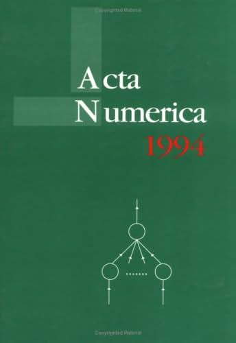 Acta Numerica 1994: Volume 3 (Acta Numerica, Series Number 3)