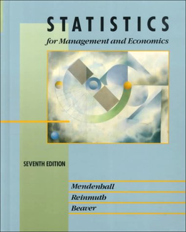 Statistics for Management and Economics