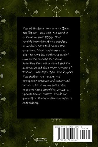 THE RIPPER...AND ME