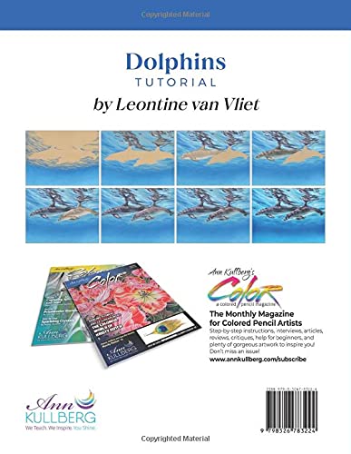 Dolphins (In-Depth Colored Pencil Tutorials)