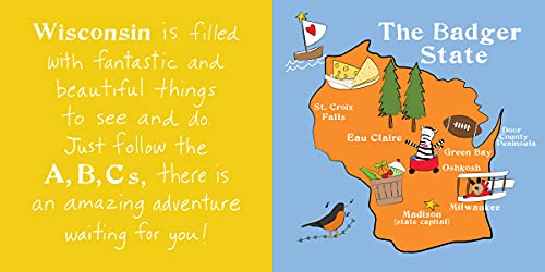 ABCs of Wisconsin: An Alphabet Book of Love, Family, and Togetherness (ABCs Regional)
