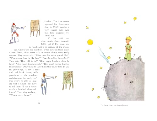 The Little Prince Deluxe Edition: The Timeless Classic with a Touch of Wonder, Experience the Beauty of Seeing with the Heart (Mariner Classics)