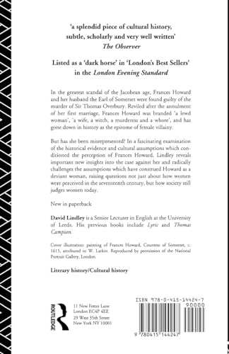 The Trials of Frances Howard: Fact and Fiction at the Court of King James