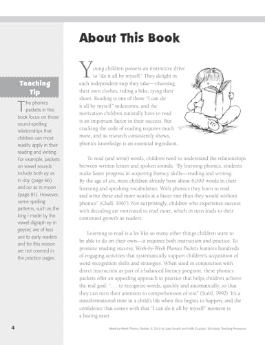 Week-By-Week Phonics Packets