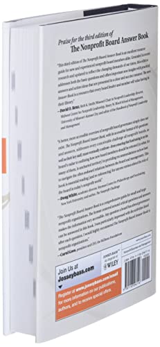 The Nonprofit Board Answer Book: A Practical Guide for Board Members and Chief Executives