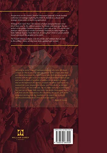 Perspectives on the World Christian Movement: A Reader (Perspectives)