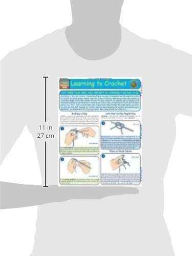 Learning To Crochet QuickStudy Laminated Reference Guide (QuickStudy Home)