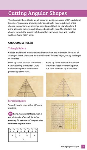 The Quick & Easy Triangle Block Tool: Make 100 Triangle, Diamond & Hexagon Blocks in 4 Sizes with Project Ideas; Packed with Hints, Tips & Tricks; Simple Cutting Charts, Helpful Reference Tables