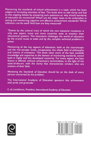 Monitoring the Standards of Education: Papers in Honor of John P. Keeves (0)