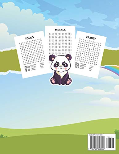 Word Search for Kids Ages 6-8: 100 Fun and Educational Word Search Puzzles To Keep Your Child Entertained For Hours