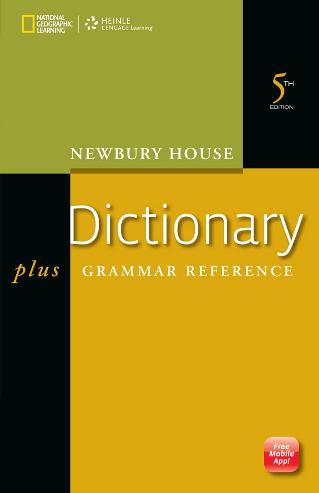 Newbury House Dictionary plus Grammar Reference, 5th Edition