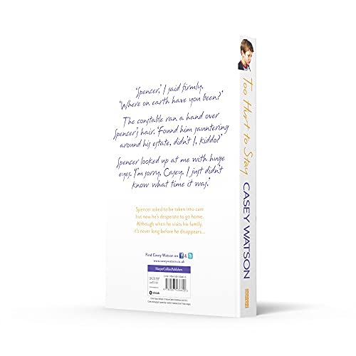 Too Hurt to Stay: The True Story of a Troubled Boys Desperate Search for a Loving Home