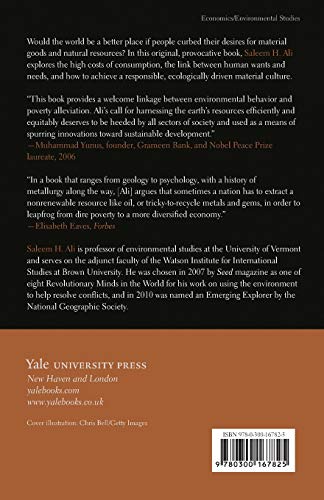 Treasures of the Earth: Need, Greed, and a Sustainable Future