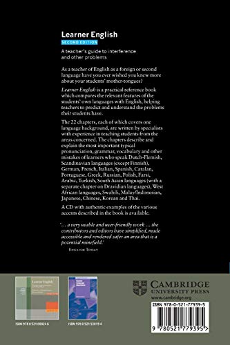 Learner English: A Teacher's Guide to Interference and Other Problems (Cambridge Handbooks for Language Teachers)
