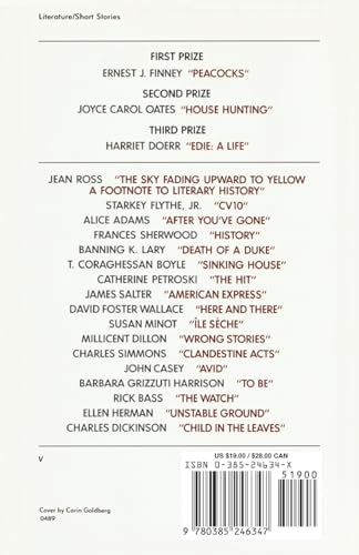 Prize Stories 1989: The O. Henry Awards