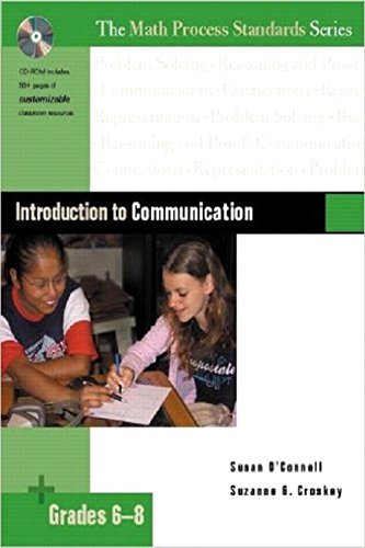 Introduction to Communication, Grades 6-8 (Math Process Standards Series, Grades 6-8)