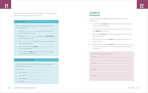The Vocabulary Workbook for 8th Grade: Weekly Activities to Boost Your Word Power