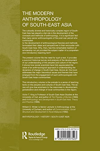 The Modern Anthropology of South-East Asia