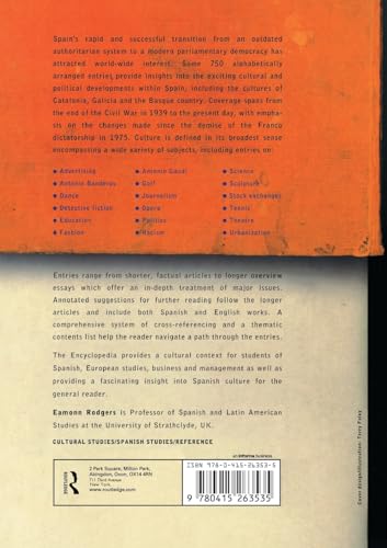 Encyclopedia of Contemporary Spanish Culture