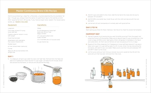 Kombucha Crafter's Logbook: A Journal to Track and Record Your Kombucha Home Brews