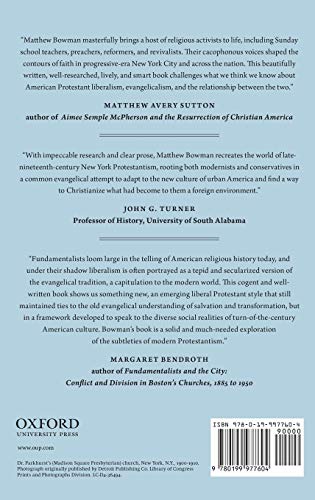 The Urban Pulpit: New York City and the Fate of Liberal Evangelicalism