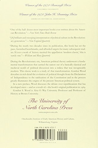 The Creation of the American Republic, 1776-1787