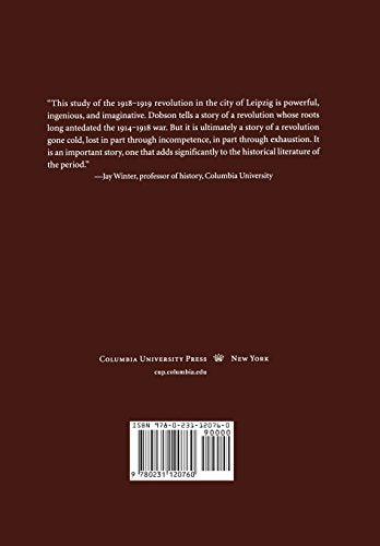 Authority and Upheaval in Leipzig, 1910-1920