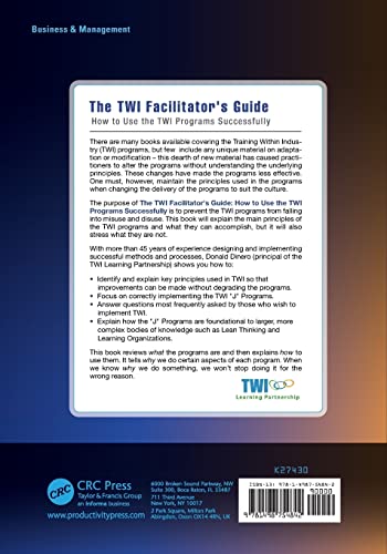 The TWI Facilitator's Guide
