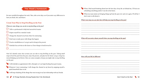 13 Things Mentally Strong People Don't Do Workbook: A Guide to Building Resilience, Embracing Change, and Practicing Self-Compassion