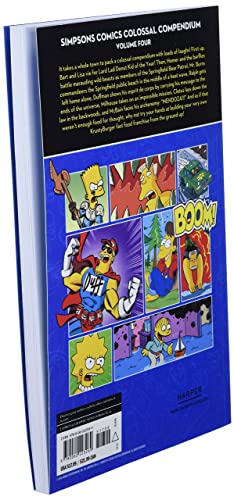 Simpsons Comics Colossal Compendium Volume 4