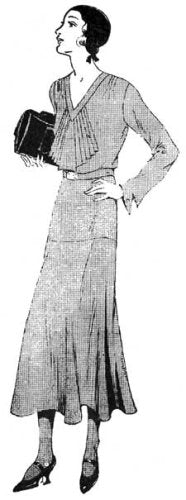 Dress Cutting -- Instructions and Illustrations for Sewing 26 Vintage 1930s Fashions