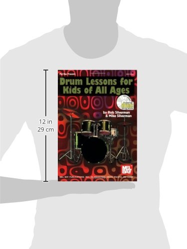 Mel Bay Drum Lessons for Kids of All Ages book/CD set