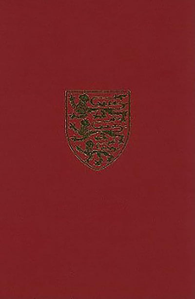 A History of the County of Chester: Volume I: Physique, Prehistory, Roman, Anglo-Saxon, and Domesday (Victoria County History)