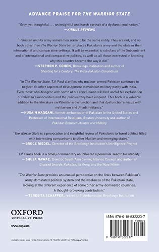 The Warrior State: Pakistan in the Contemporary World