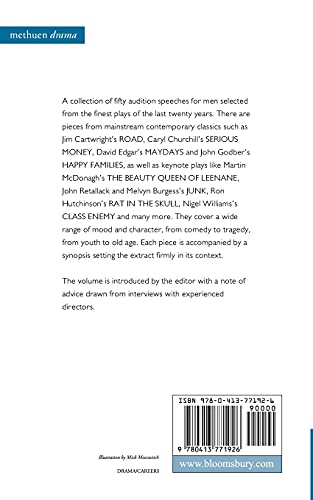 The Methuen Drama Audition Book for Men (Audition Speeches)