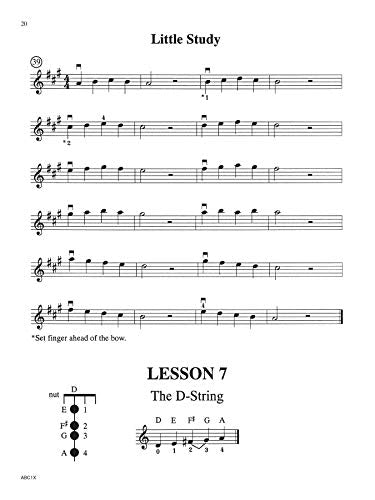 The ABCs of Violin for the Absolute Beginner, Book 1 (Book &
