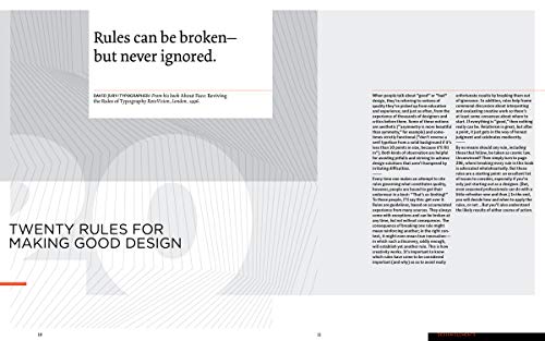 Design Elements, Third Edition: Understanding the rules and knowing when to break them - A Visual Communication Manual