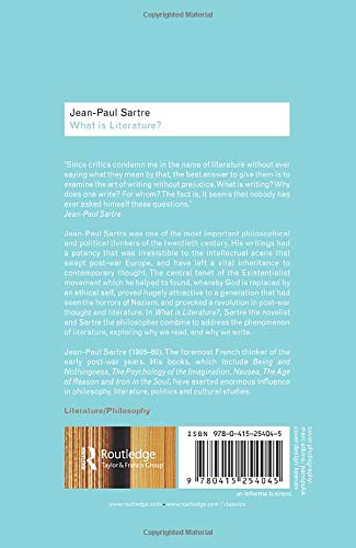 What is Literature? (Routledge Classics)