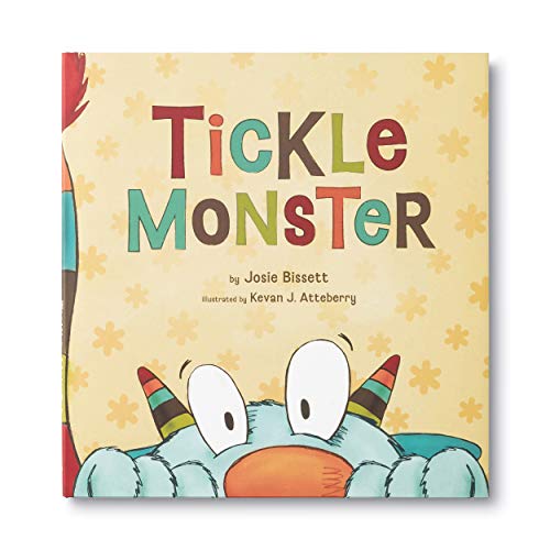 Tickle Monster Laughter Kit - Includes the Tickle Monster book and fluffy mitts for reading aloud and tickling!