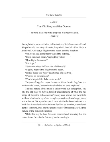 The Daily Buddhist: 366 Days of Wisdom for Happiness, Inner Freedom, and Mindful Living - Meditations and Reflections for Transformation, Resilience, and Joy